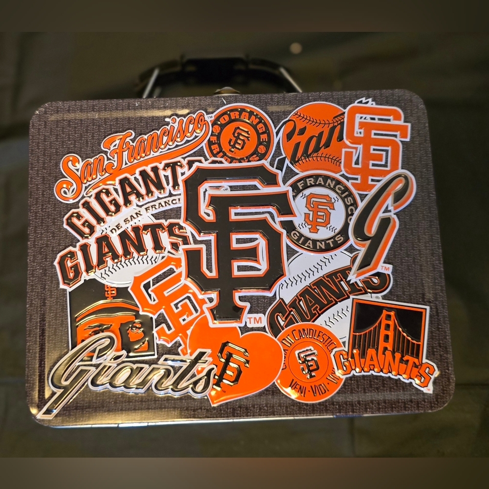 MLB San Francisco Giants 2014 Championship Collectors Tin Lunchbox